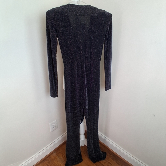 Show Me Your Mumu Martina Jumpsuit In Dancing Queen Shine Black Size XS NWT - Picture 5 of 9